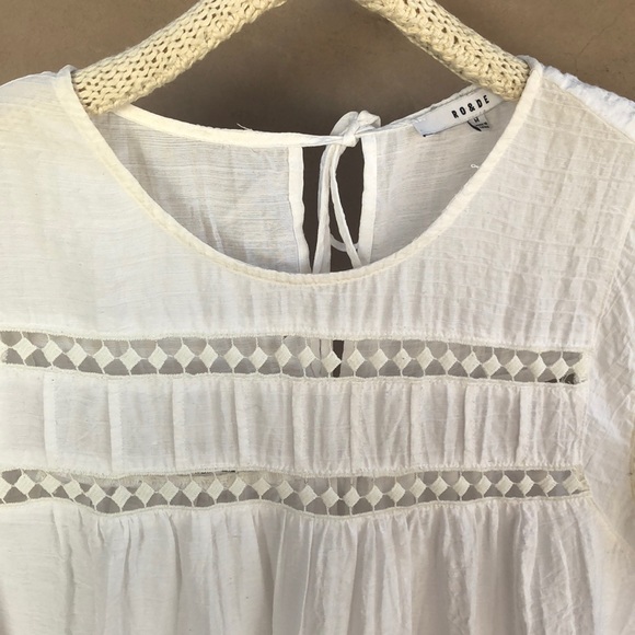 Ro&de white lace top - Picture 2 of 4